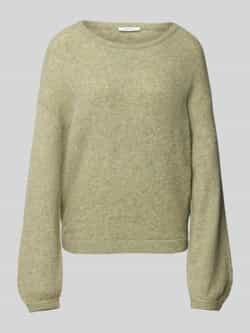 Opus Gebreide pullover met ronde hals model 'Pemine'