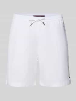 Tommy Hilfiger Regular fit korte broek van een mix van katoen en elastaan