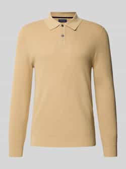 Christian Berg Men Slim fit poloshirt met knoopsluiting