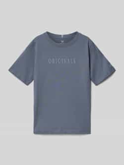 jack & jones T-shirt met labelprint model 'FREDERIKSBERG'