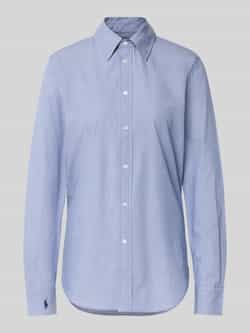 Polo Ralph Lauren Regular fit overhemdblouse met logostitching