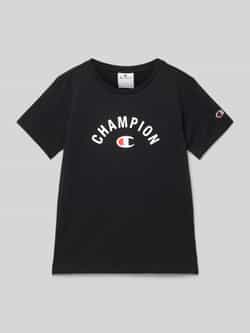 Champion T-shirt met labelprint