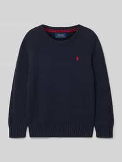 Polo Ralph Lauren Kids Gebreide pullover met labelstitching
