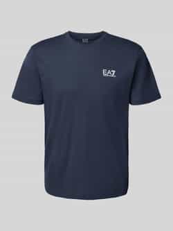 EA7 Emporio Armani T-shirt met labelprint