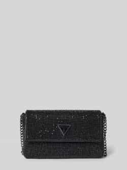 Guess Clutch met siersteentjes model 'ZALINA FLAP'