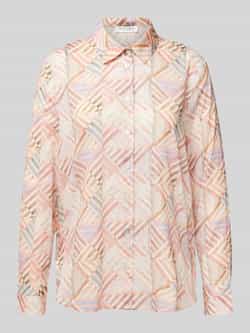 Christian Berg Woman Regular fit blouse met overhemdkraag