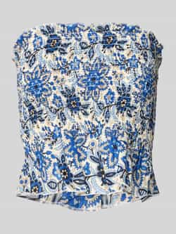 Only Slim fit korte top van puur katoen model 'KATIE'
