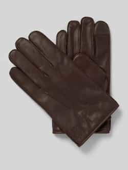 Polo Ralph Lauren Leren handschoenen met siernaden