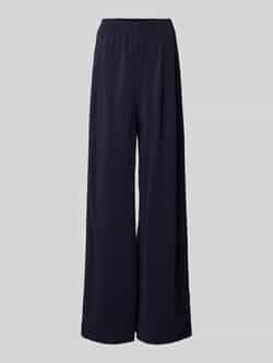 S.Oliver RED LABEL Wide leg stoffen broek met plissévouwen