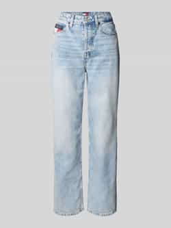 Tommy Jeans Straight fit jeans van puur katoen model 'LAYLA'