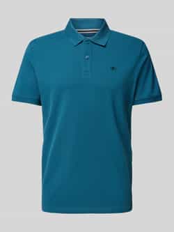 Tom Tailor Poloshirt met labeldetail
