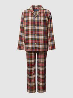 Polo Ralph Lauren Pyjama Set met Lange Mouwen Multicolor Heren