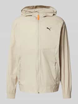 PUMA PERFORMANCE Relaxed fit sweatjack met logoprint model 'PUMATECH'