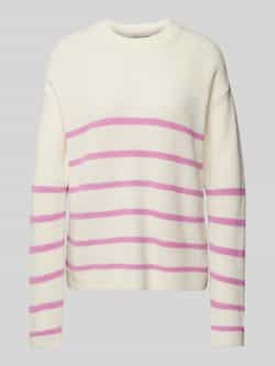 Tom Tailor Denim Relaxed fit gebreide pullover met streepmotief