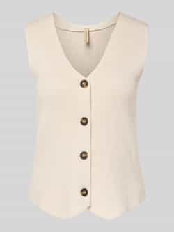 Soyaconcept Gilet met V-hals model 'KANITA'