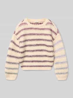 S.Oliver RED LABEL Loose fit gebreide pullover met all-over motief
