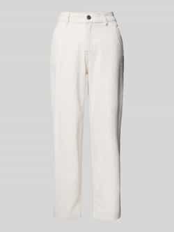 Opus Tapered fit jeans met steekzakken model 'Lolah'