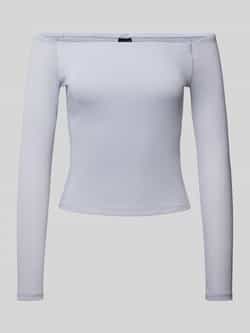 Gina Tricot Shirt met lange mouwen in off shoulder-look model 'Tight'