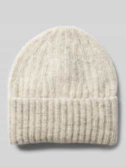 American vintage Beanie met structuurmotief en alpaca model 'EAST'
