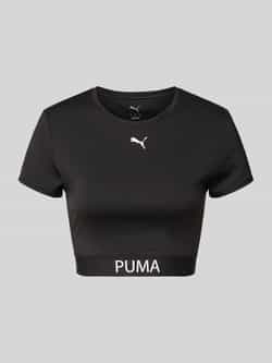 PUMA PERFORMANCE Kort T-shirt met logoprint