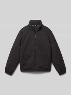 Tommy Hilfiger Teens Regular fit bomberjack met verborgen capuchon