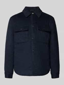 Only & Sons Regular fit overhemdjack van geborsteld materiaal model 'GIO'