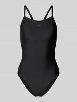 slim fit badpak met cut-out op de rug
