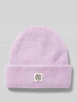 MSCH Copenhagen Beanie met alpaca en labelpatch