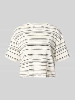 MSCH Copenhagen T-shirt met extra brede schouders model 'Jaxine Bahara'
