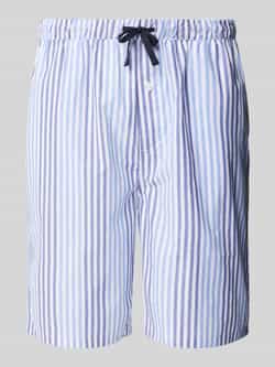 Tommy Hilfiger Korte regular fit broek met tunnelkoord