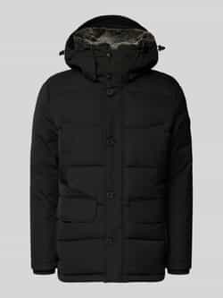 Strellson Regular fit gewatteerd jack met capuchon model 'PIAZZA'