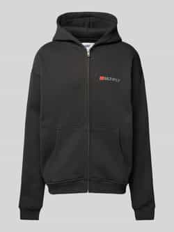 Multiply Apparel Oversized sweatjack met labelprint