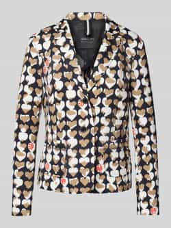 Marc Cain Gedrukte Scuba Jersey Blazer Multicolor Dames
