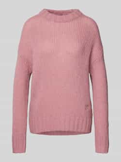 HUGO Oversized gebreide pullover van en mix van wol en alpaca model 'SLOOSSY'