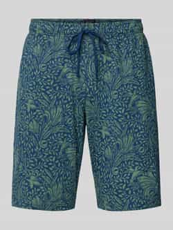 Schiesser Regular fit bermuda met elastische band