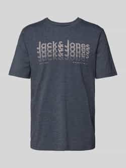 Jack & jones T-shirt met labelprint model 'TEX'