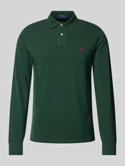 Polo Ralph Lauren Custom slim fit poloshirt met labelstitching
