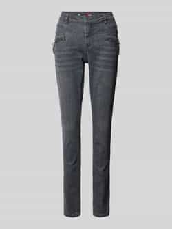 Buena Vista Slim fit jeans met ritssluitingen model 'Florida-Z'