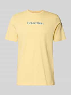 Calvin Klein Jeans Regular fit T-shirt met logoprint model 'Class'