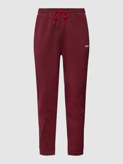 BOSS Green Sweatpants met galonstrepen model 'HADIKO'