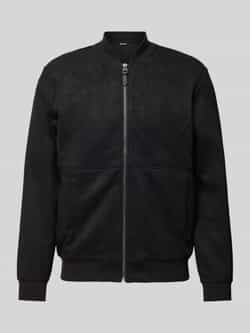 Antony Morato Heren Stretch Faux Suede Jas Black Heren