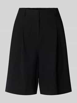Someday Relaxed fit korte broek met bandplooien model 'Chorty'