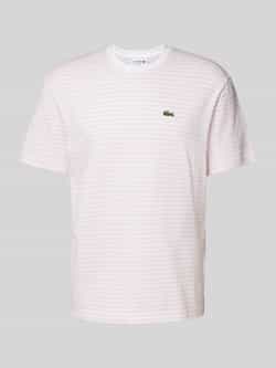 Lacoste T-shirt met labelstitching