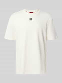 HUGO T-shirt met labelbadge model 'Dalile'