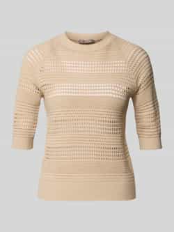 Christian Berg Woman Selection Gebreide pullover met ronde hals