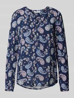 Christian Berg Woman Blouse van viscose met paisleymotief
