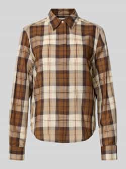 Marc O'Polo Regular fit overhemdblouse van een mix van katoen en lyocell