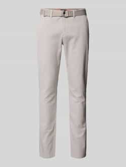 MCNEAL Slim fit chino met structuurmotief