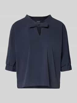 Marc Cain Blouseshirt met druppelvormige hals