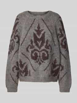 MOS MOSH Gebreide pullover van alpacamix model 'Daya'